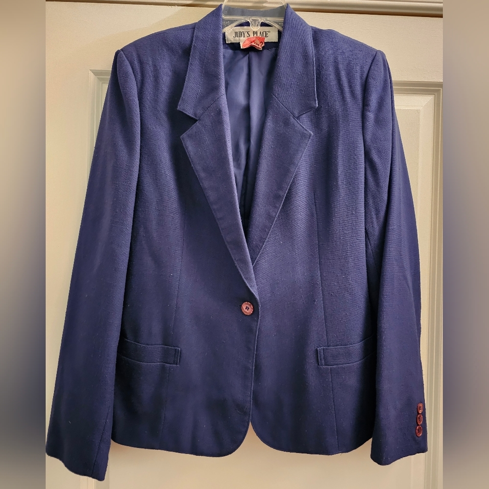 Judy's Place Blue suit size 16